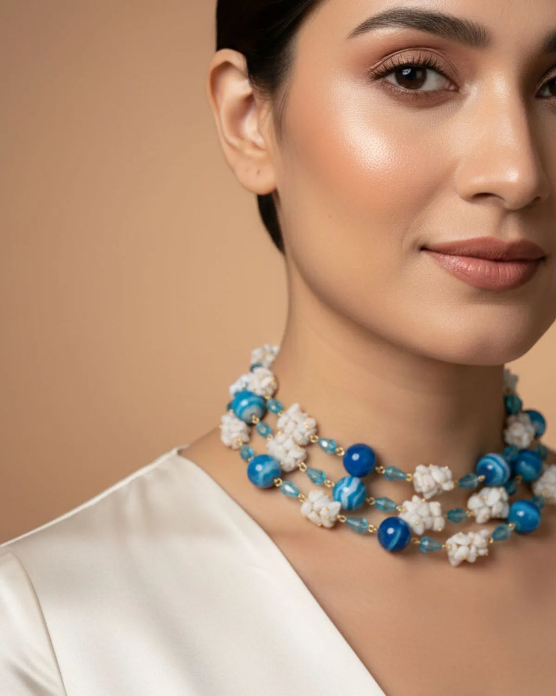 Solar Glow Statement Necklace