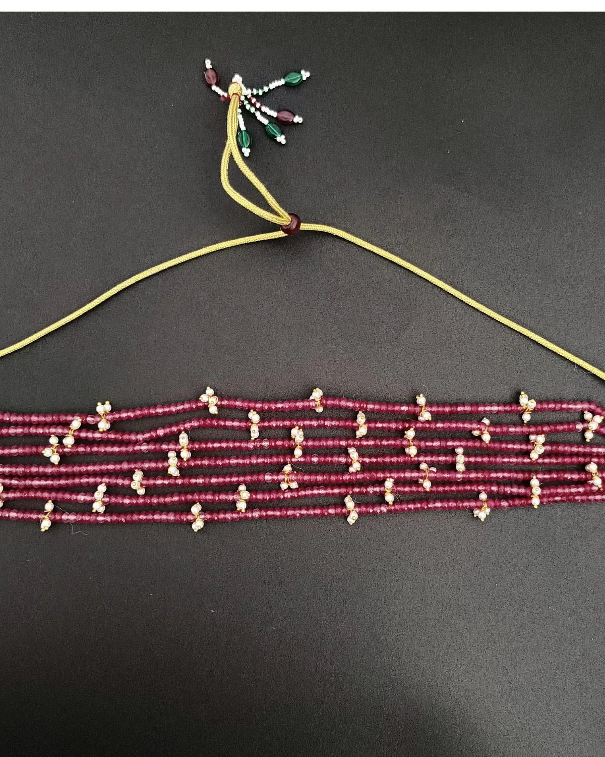 Jade Pearls Whisper Choker