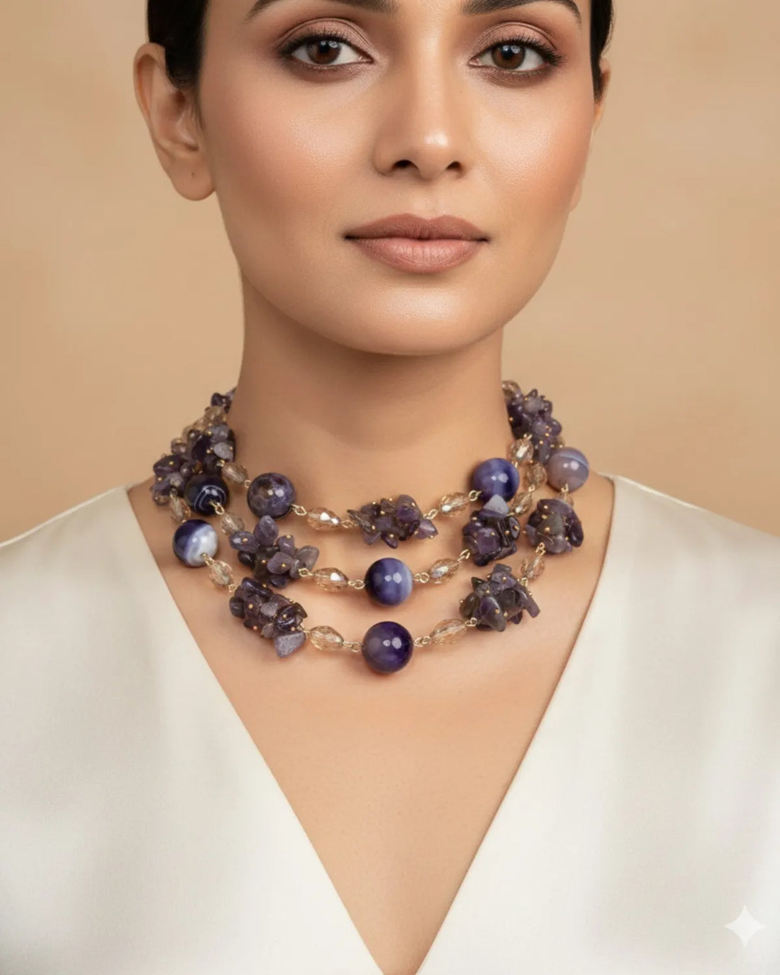 Amethyst Aura Necklace