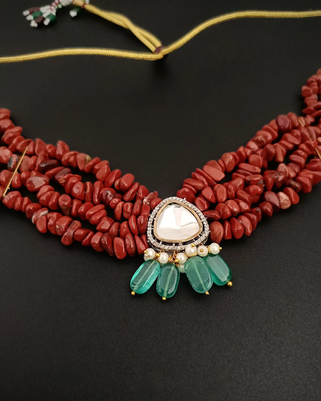 Terra Glow Jasper Necklace to