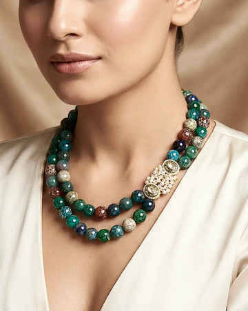 Celeste Agate Necklace