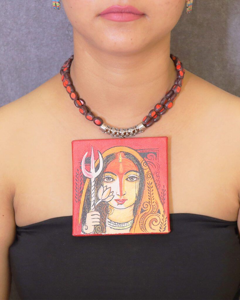 Rang - Hand painted Necklace