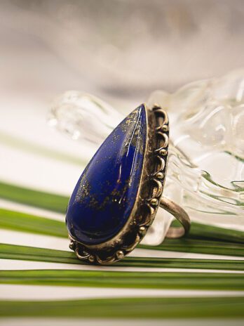 Lapis Lazuli Adjustable Ring