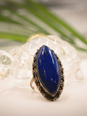 Lapis Lazuli Adjustable Ring