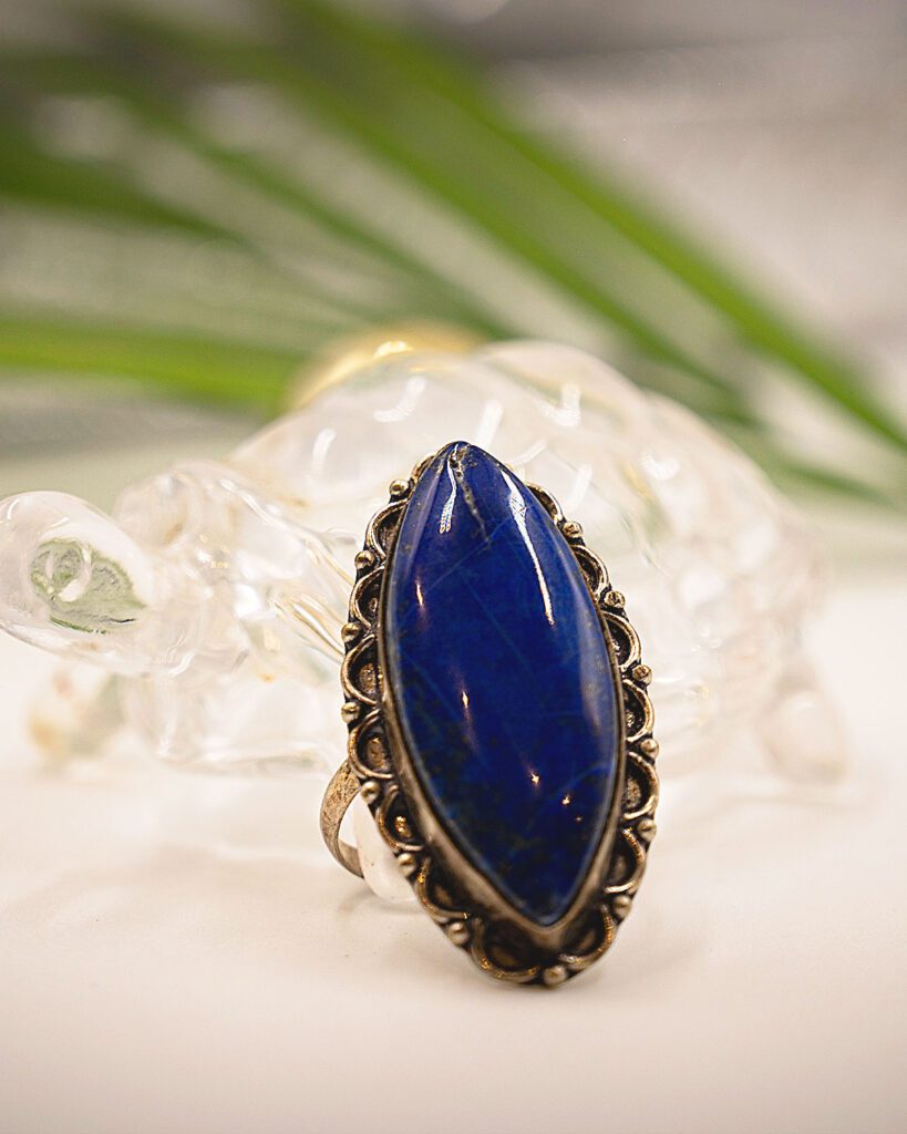 Lapis Lazuli Adjustable Ring