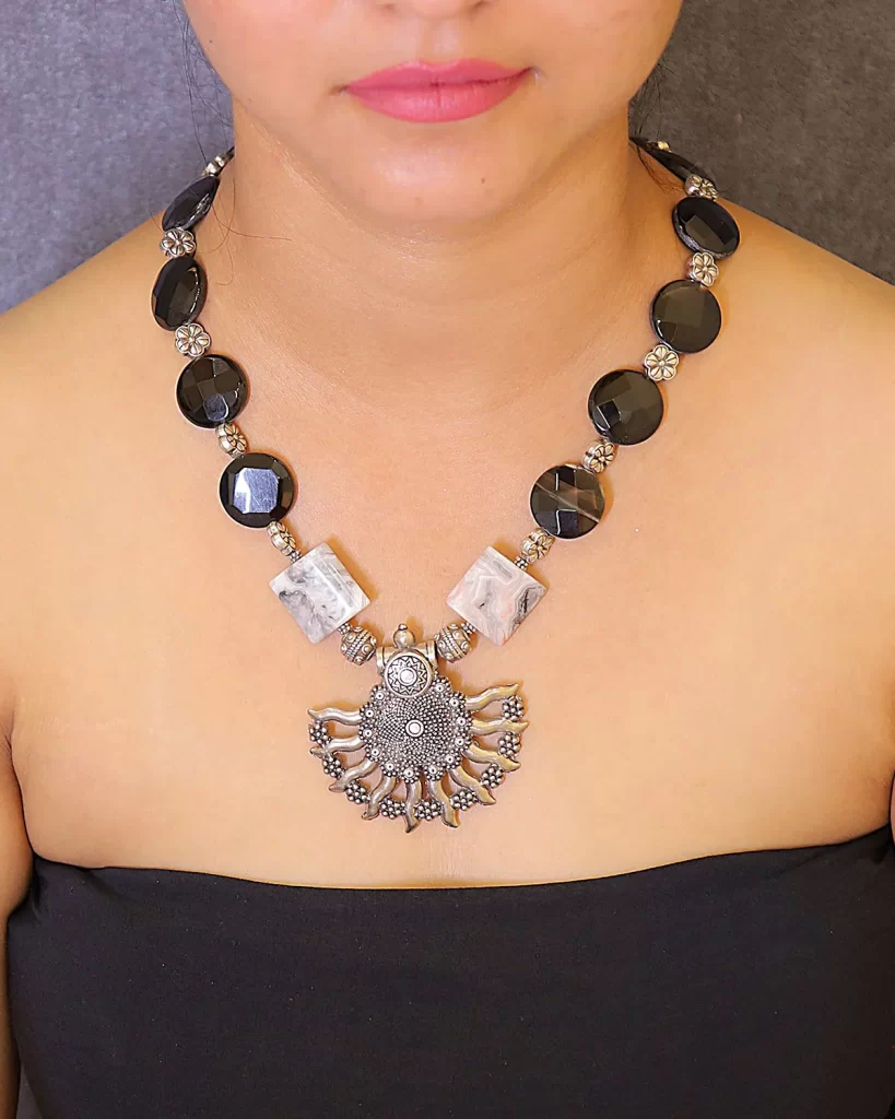 Gypsy Soul - Onyx Stones Necklace