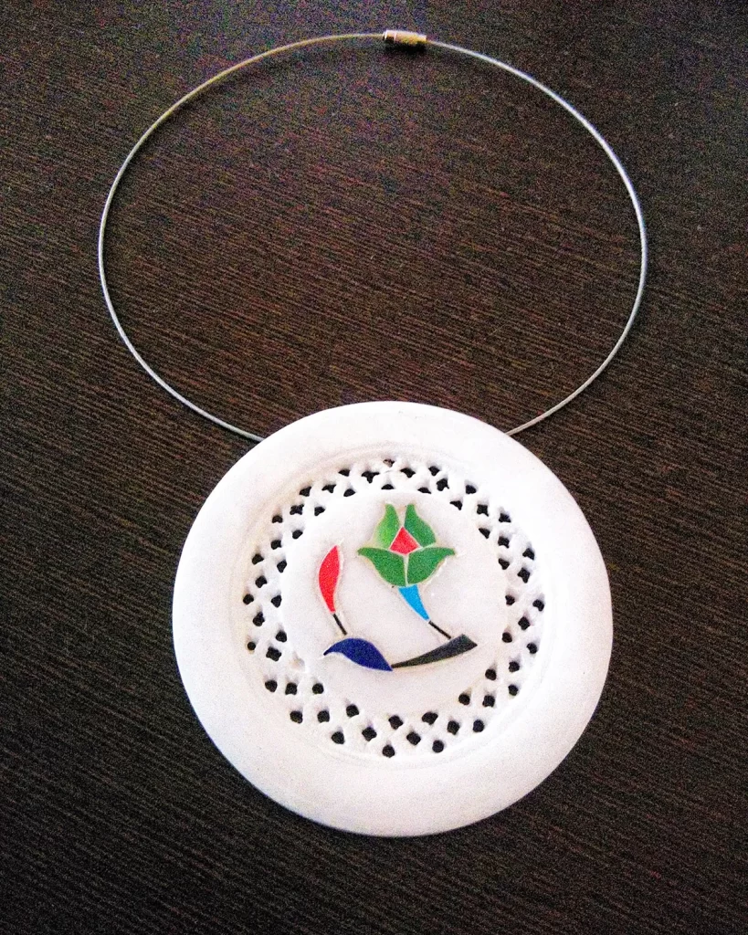 Marbella - Marble Pendant Nekclace
