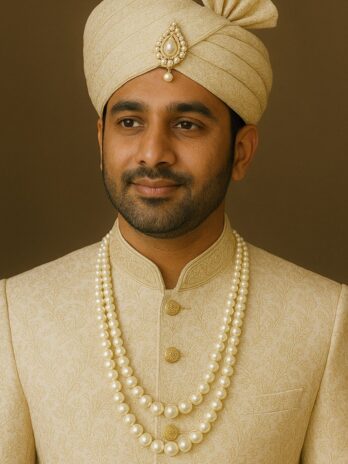 Nawabi Strands - Pearls Double Strand Necklace